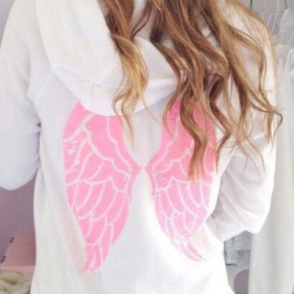 Victoria’s Secret Angel Wing zip-up 👼💓